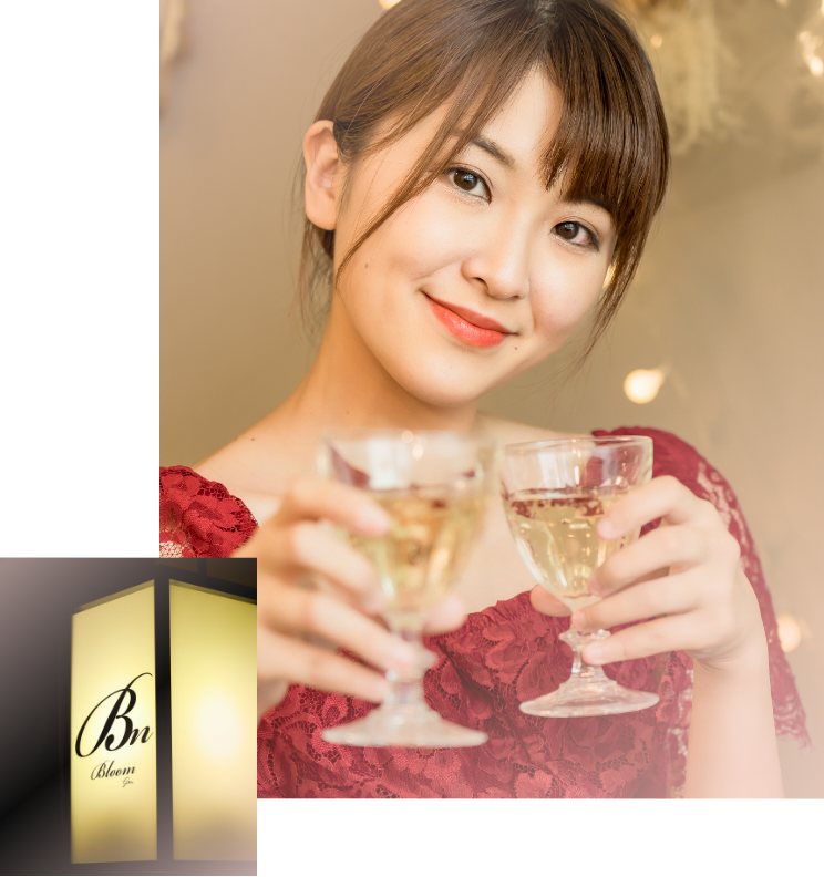 祇園BLOOMで働く女性